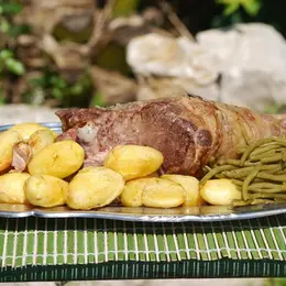 Recette du gigot d’agneau à la fleur de thym