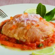 Recette facile du saumon aux échalotes