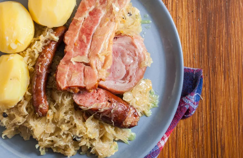 Recette pratique de la Choucroute d'Alsace