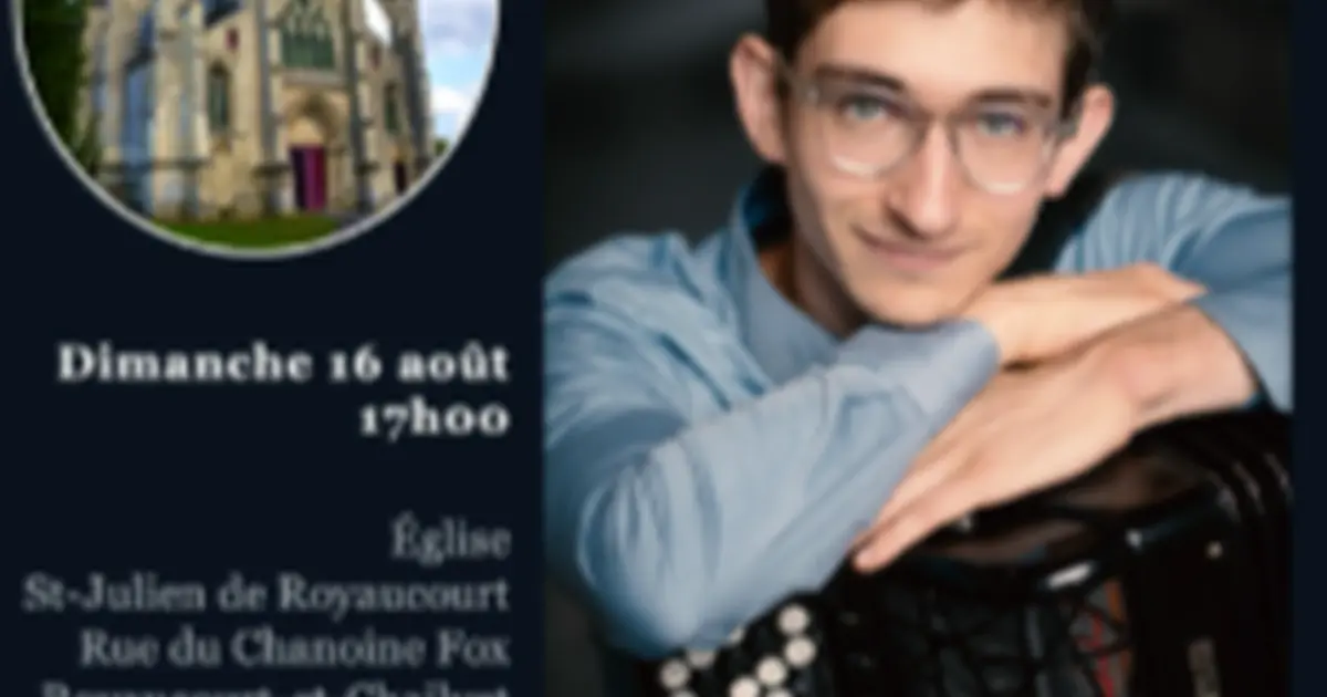 Récital d’accordéon classique : Julien Beautemps