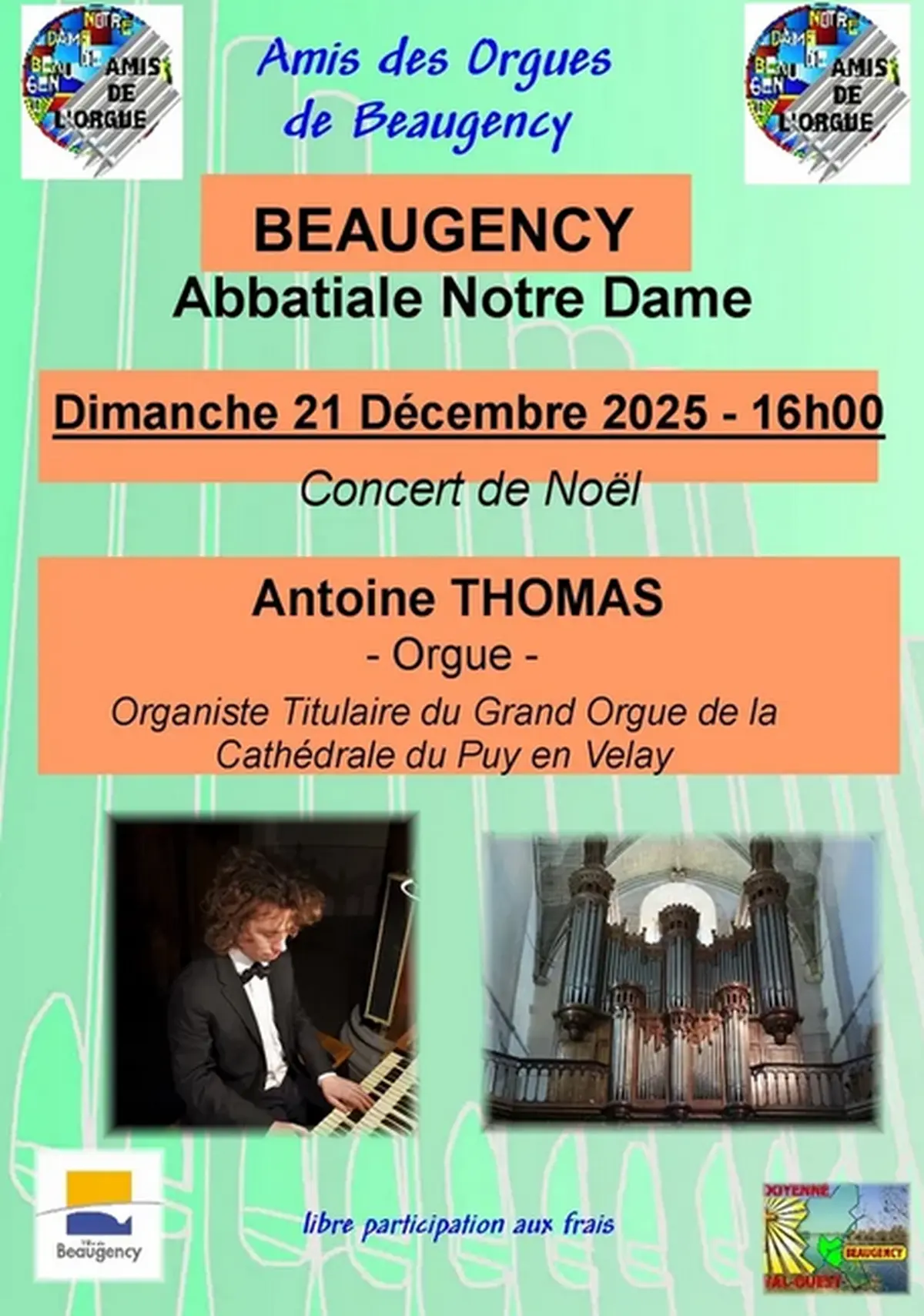 Récital d'Orgue sur le thème de Noël