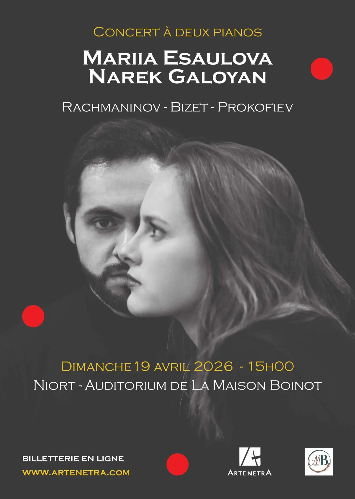 Récital de piano à la Maison Boinot à Niort