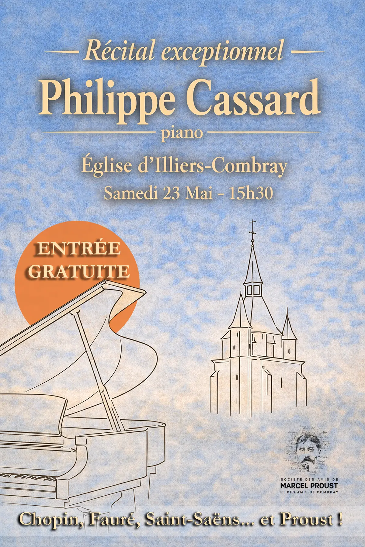 Récital exceptionnel : Philippe Cassard