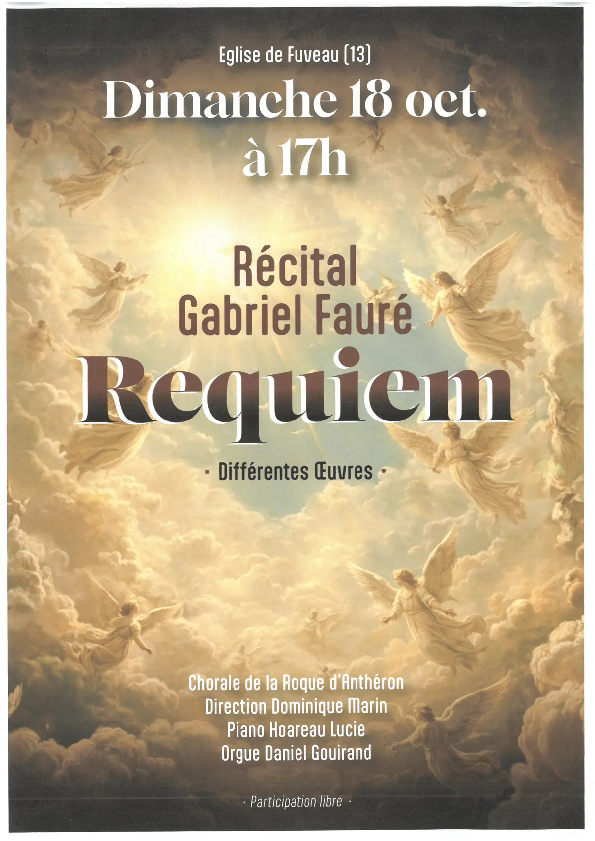 Récital Gabriel Fauré Requiem