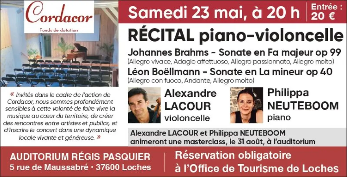 Récital Piano-Violoncelle