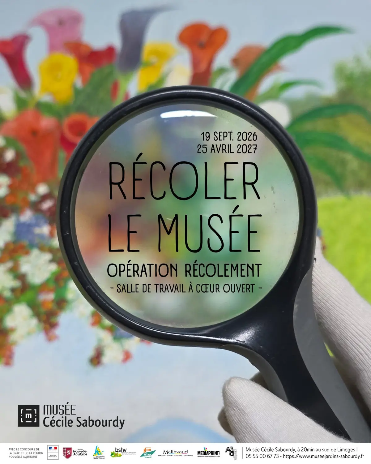 Récoler le musée au Musée Cécile Sabourdy