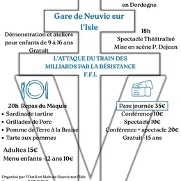 Reconstitution historique : l'attaque du train des milliards de la Résistance
