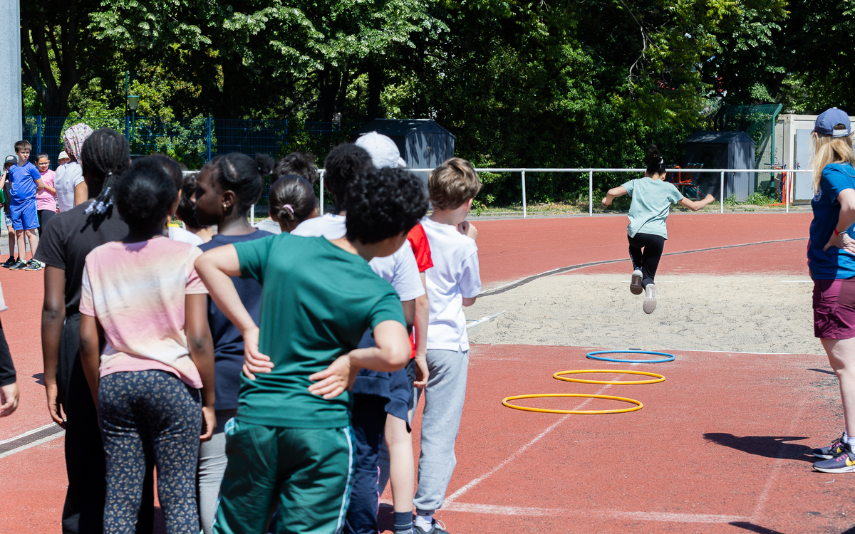Photo d'un atelier d'athlétisme de l'édition 2025