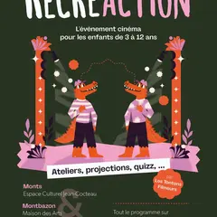 RécréAction, le festival du film pour enfants à Monts et Montbazon