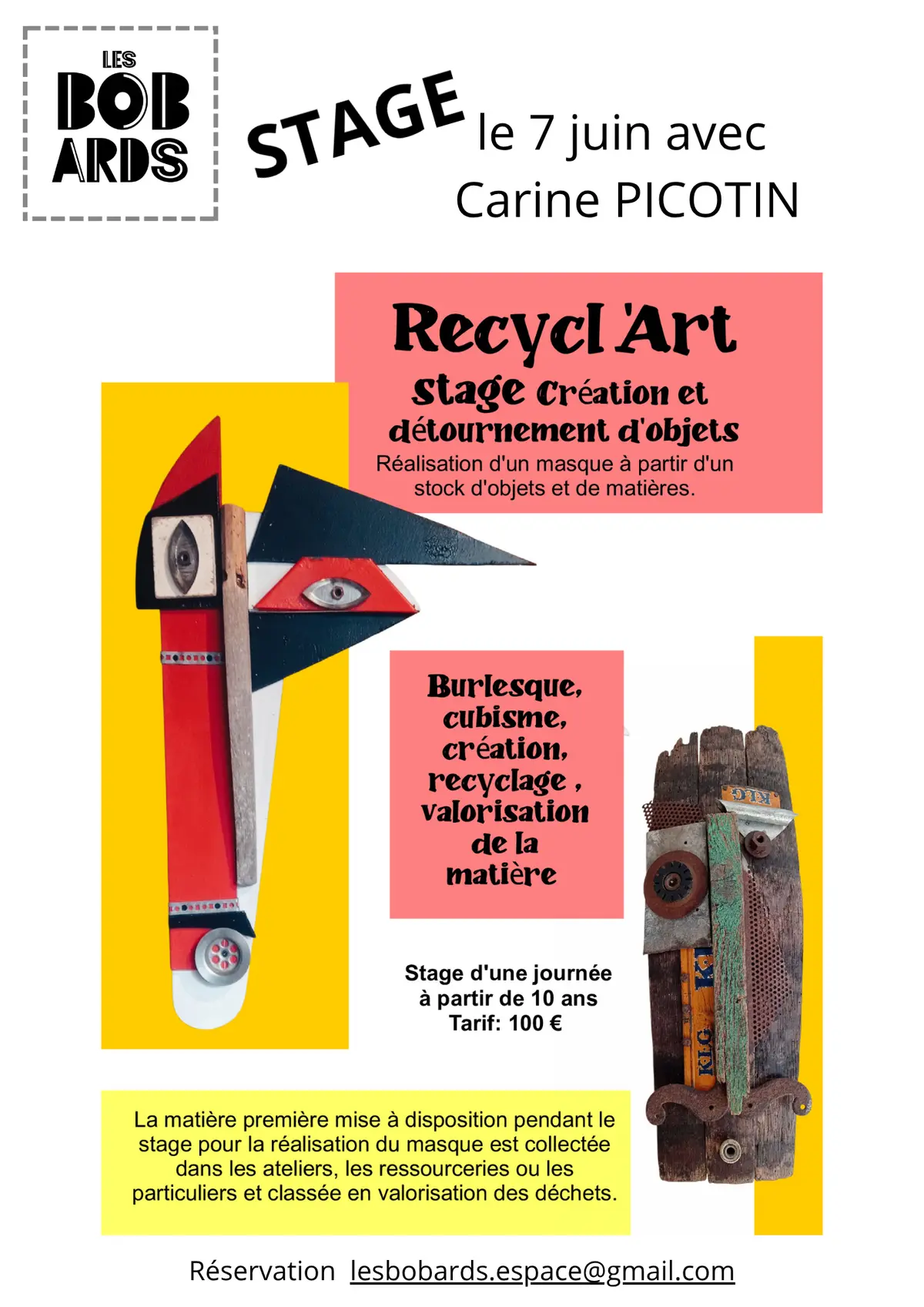 Recycl'Art : création et détournement d'objet