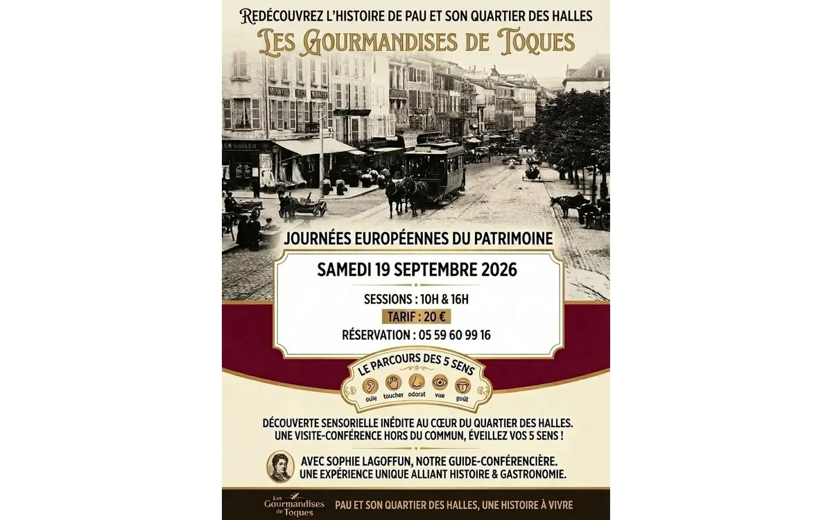 Redécouverte de l'histoire de Pau et de son quartier des Halles