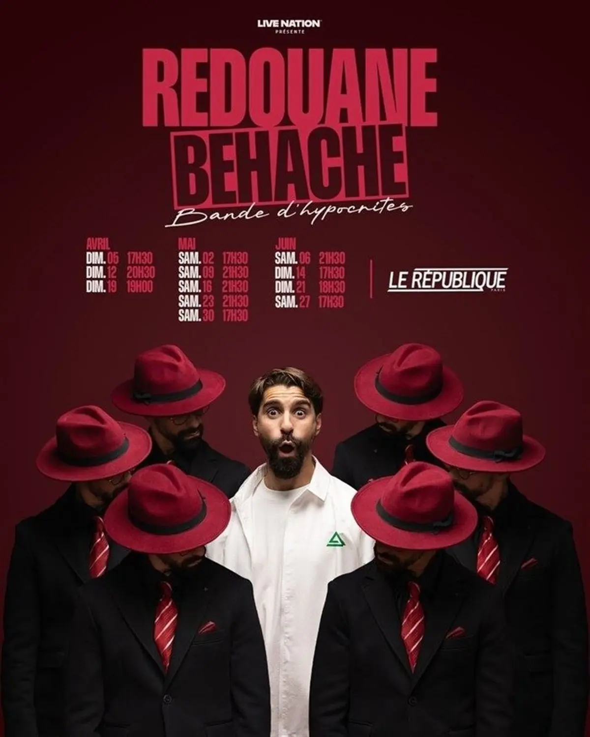 Redouane Behache dans Bande d'hypocrites