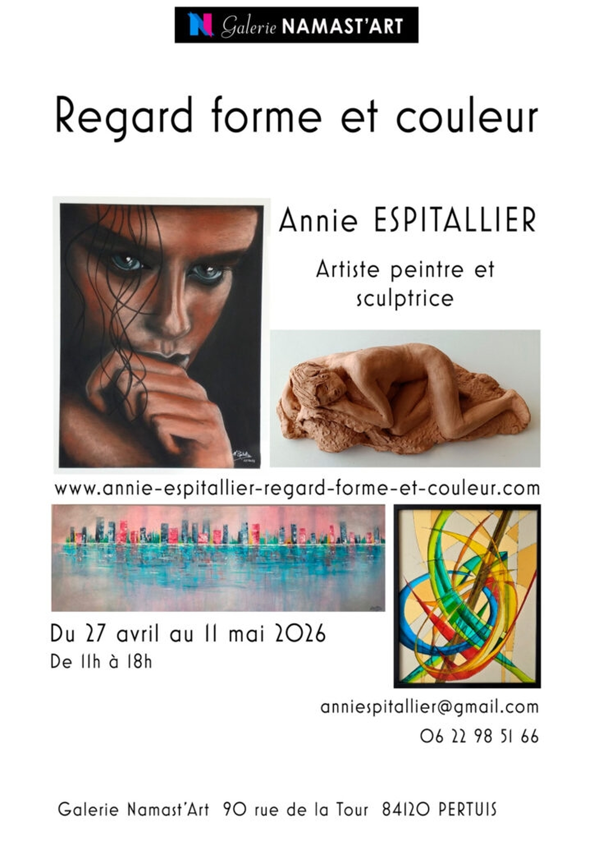 Regard, forme et couleur Annie Espitallier