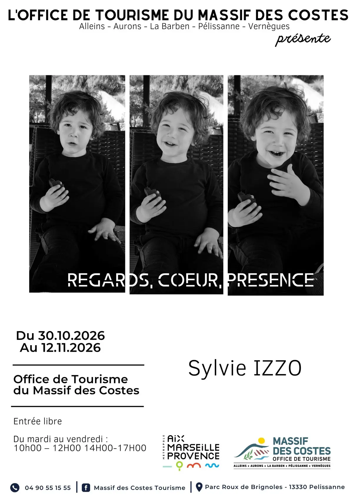 Regards, cœur, présence