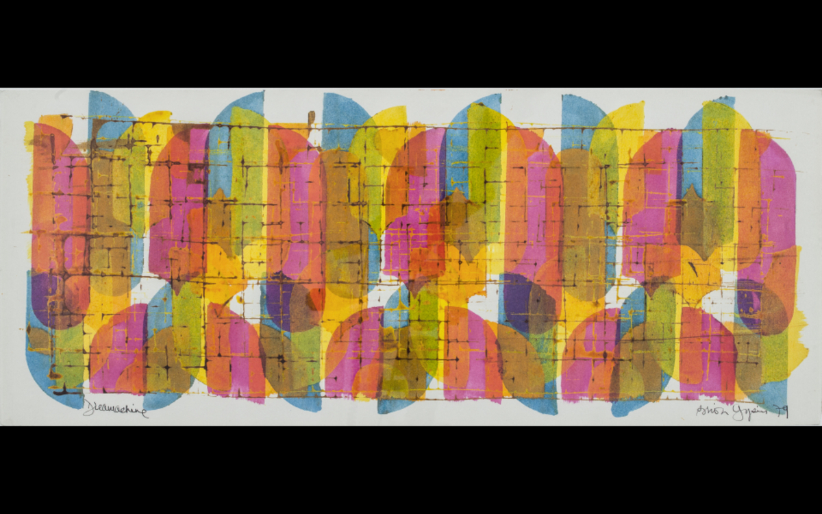 Brion Gysin Dreamachine 1979 Musée d'Art Moderne de Paris  Paris Musées / Musée d'Art Moderne