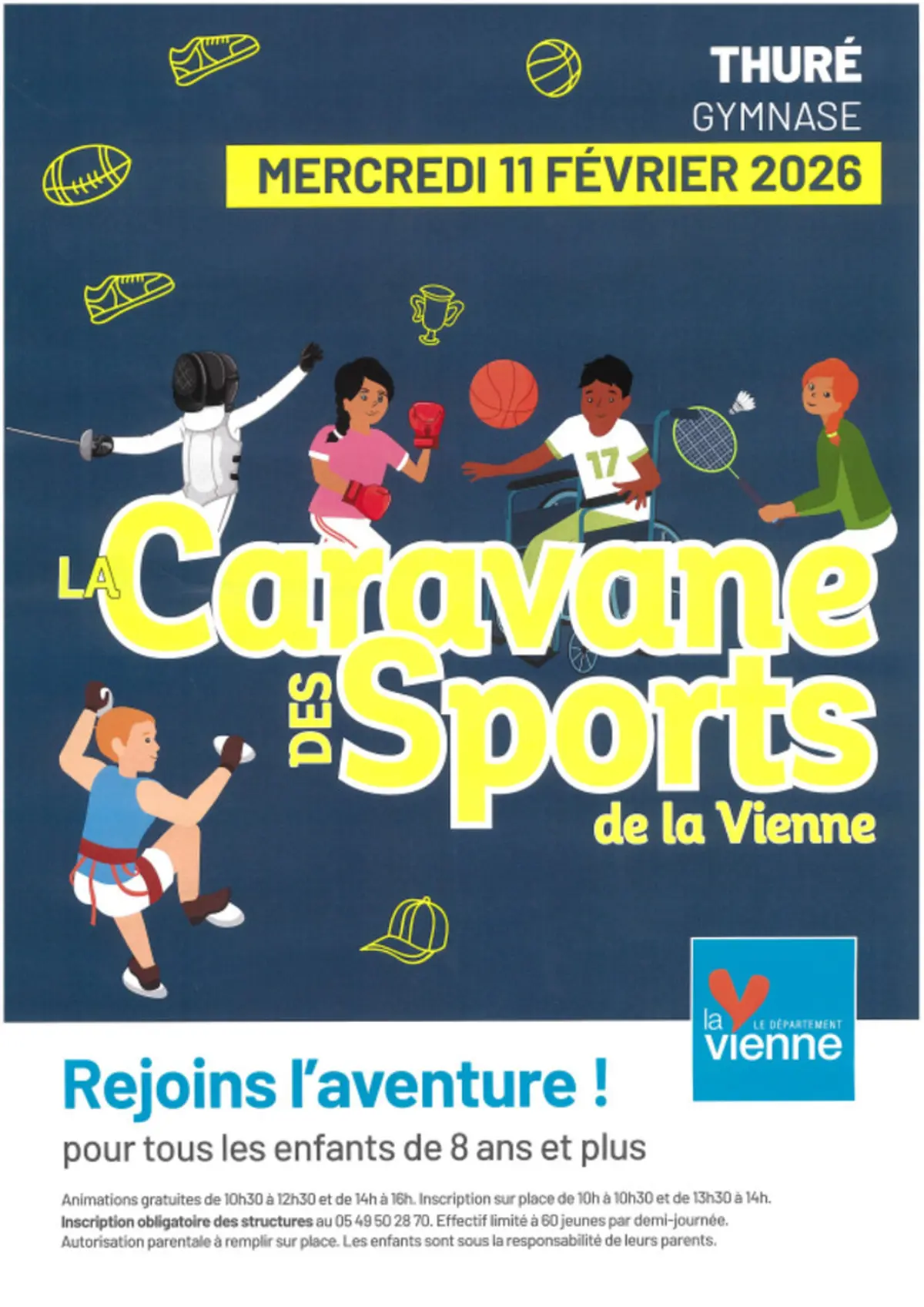 Rejoins L'Aventure : La Caravane Des Sports Débarque !