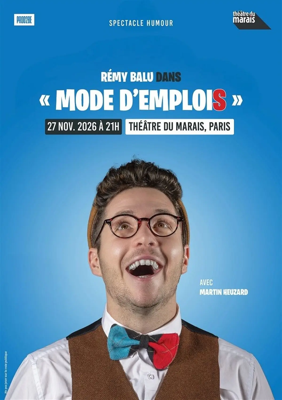 Rémi Balu dans Mode d'emplois