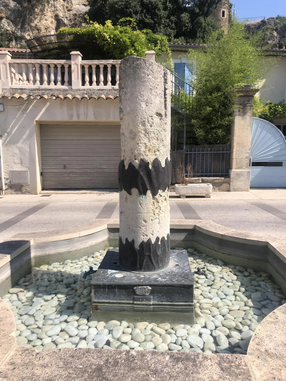 Remise en eau des fontaines d'Alleins