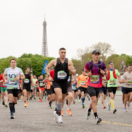 Remportez des dossards pour le Saucony 10 km de la tour Eiffel !