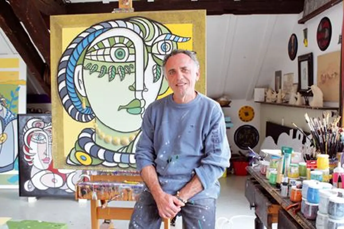 Renato Montanaro et sa nouvelle série de Portrait au trait