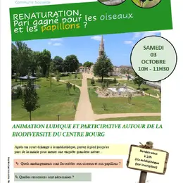 Renaturation : Pari gagné pour les oiseaux et les papillons ?