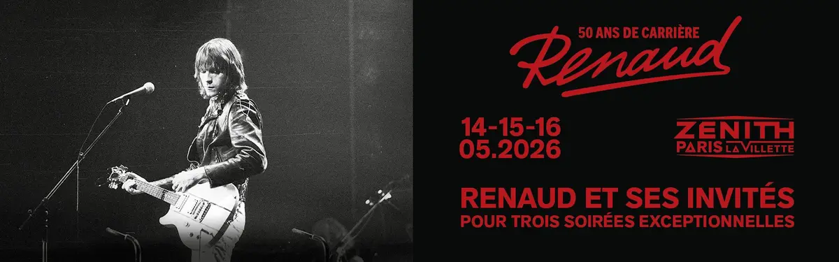 50 ans de carrière pour Renaud