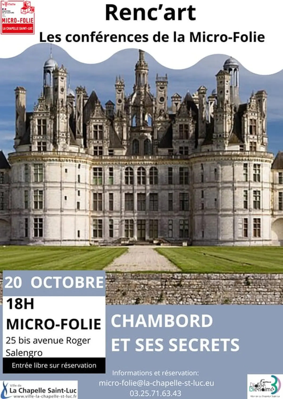 Renc'art : Chambord et ses secrets
