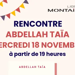 Rencontre | Abdellah Taïa