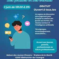 Rencontre apéro-papote : les jeunes et les écrans