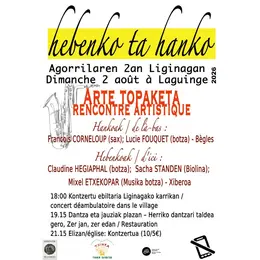 Rencontre artistique : hebenko ta hanko