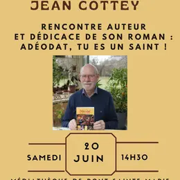 Rencontre auteur avec Jean Cottey