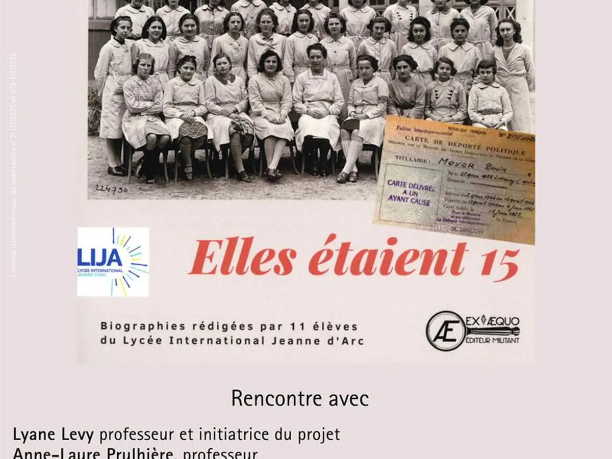 Rencontre auteur : Elles étaient 15