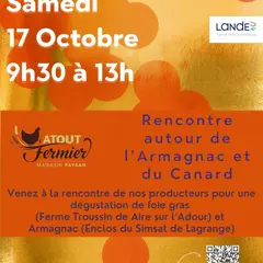 Rencontre autour de l'Armagnac et du Canard