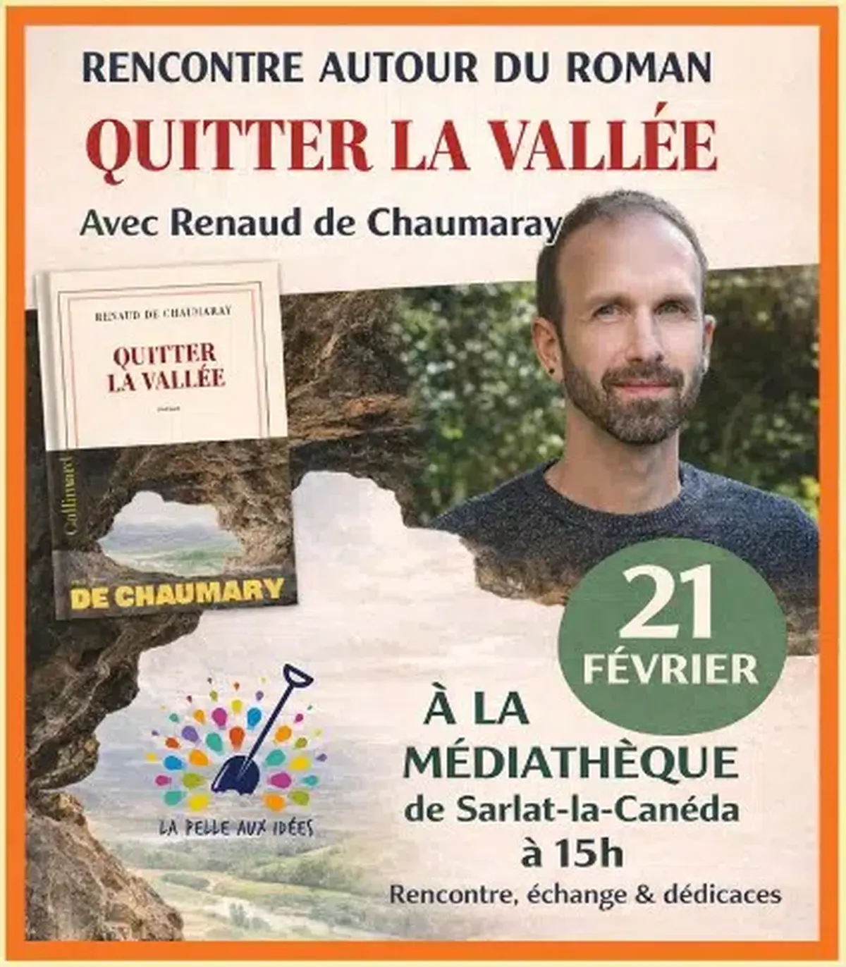 Rencontre autour du roman : Quitter la vallée avec Renaud de Chaumara