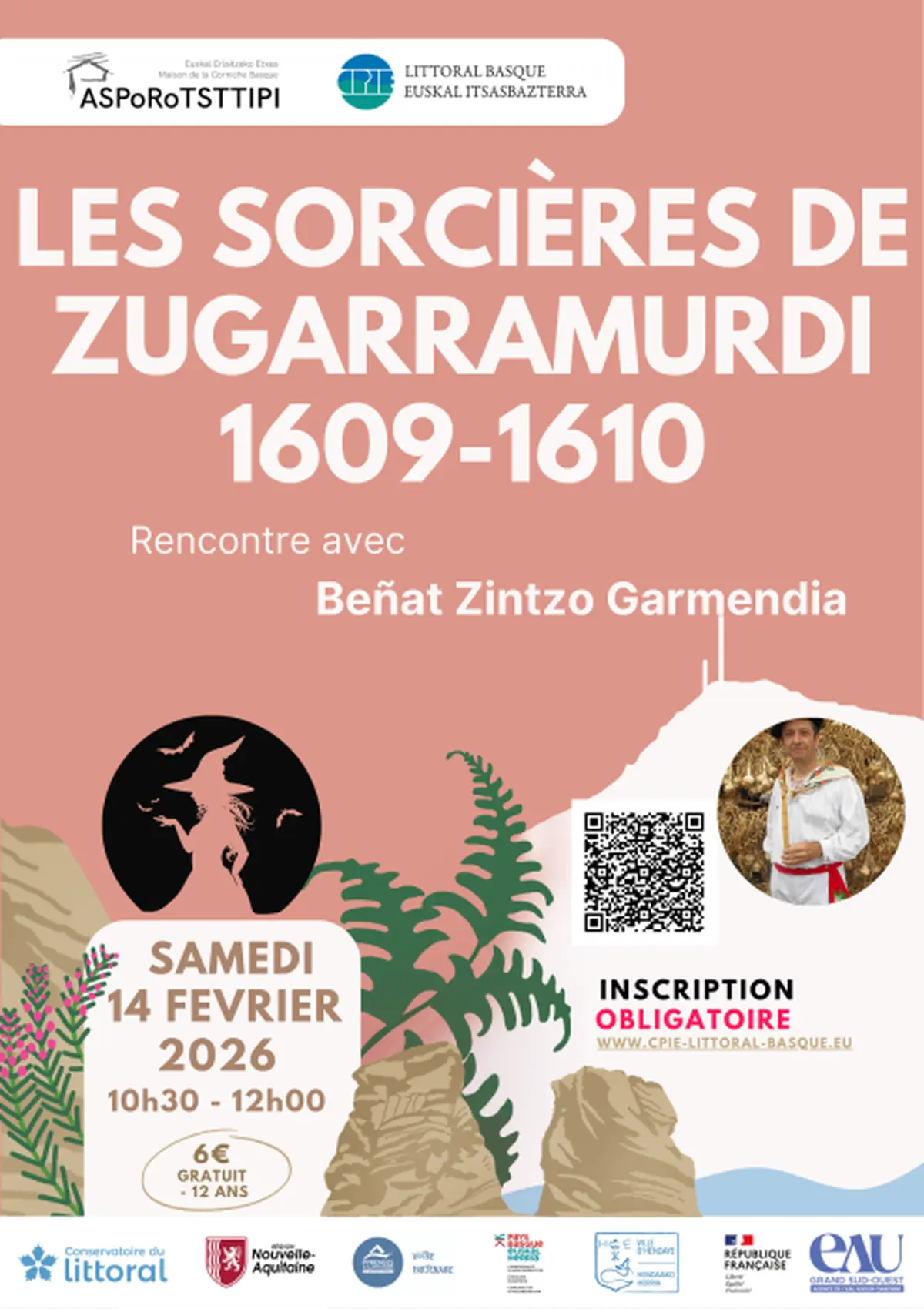 Rencontre avec Beñat Zintzo Garmendia - Les sorcières de Zugarramurdi 1609-1610