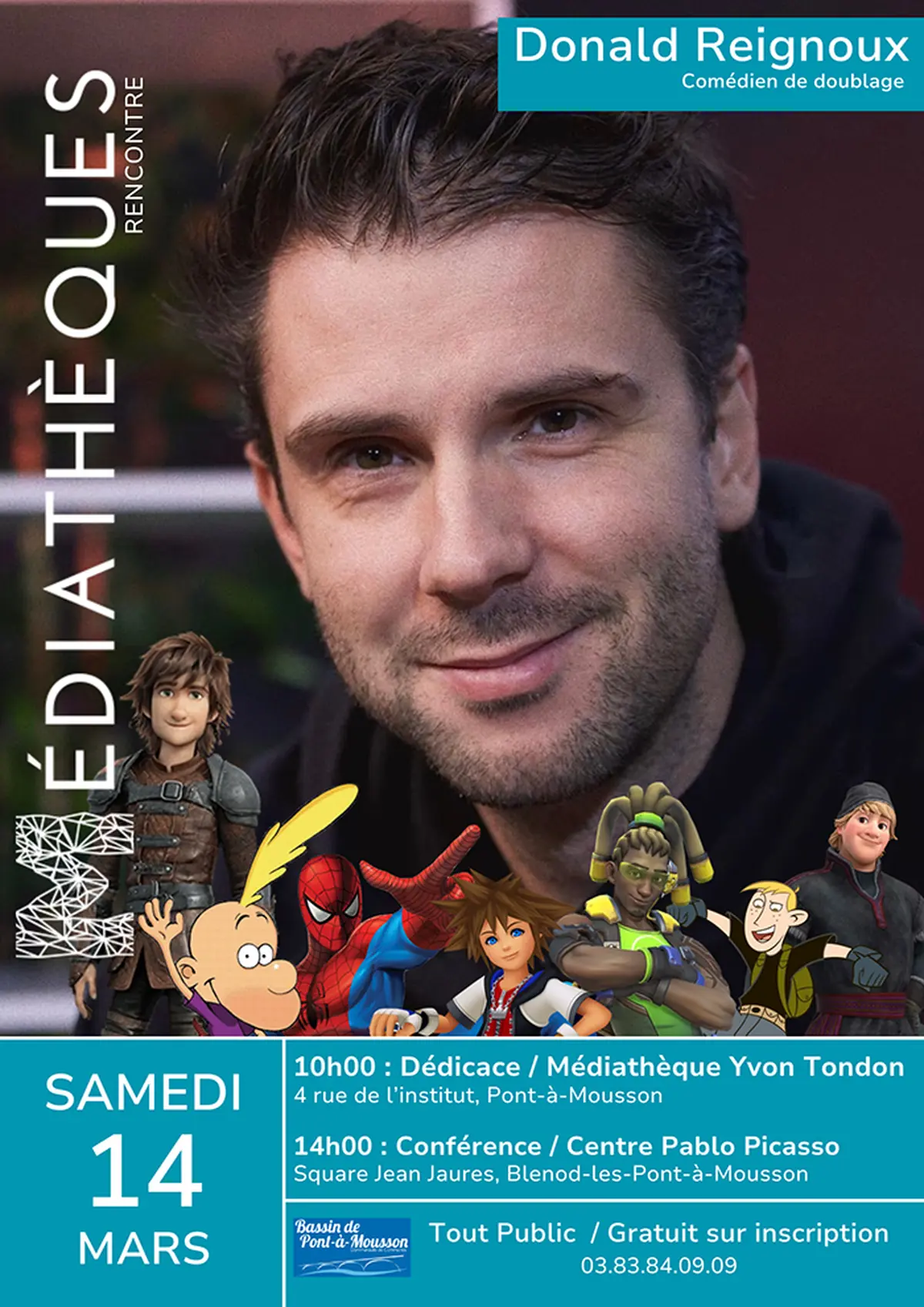 Rencontre avec Donald Reignoux