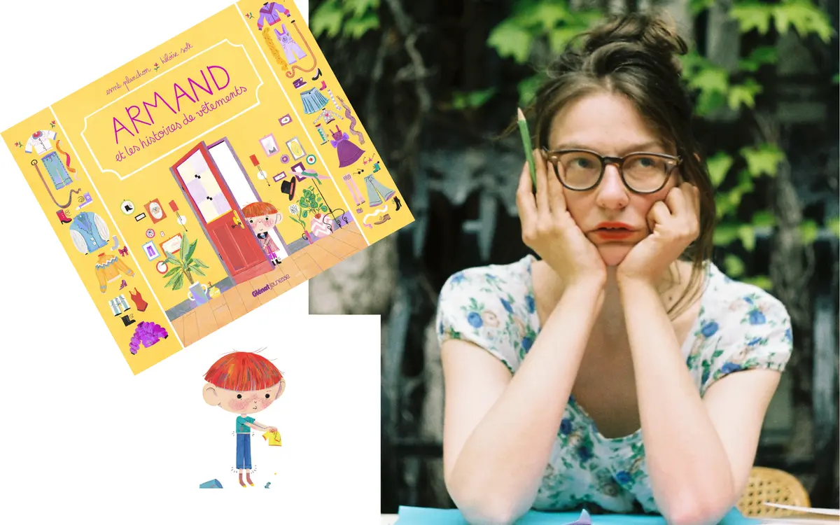 Rencontre avec Esmé Planchon qui signe le texte de Armand et les histoires de vêtements