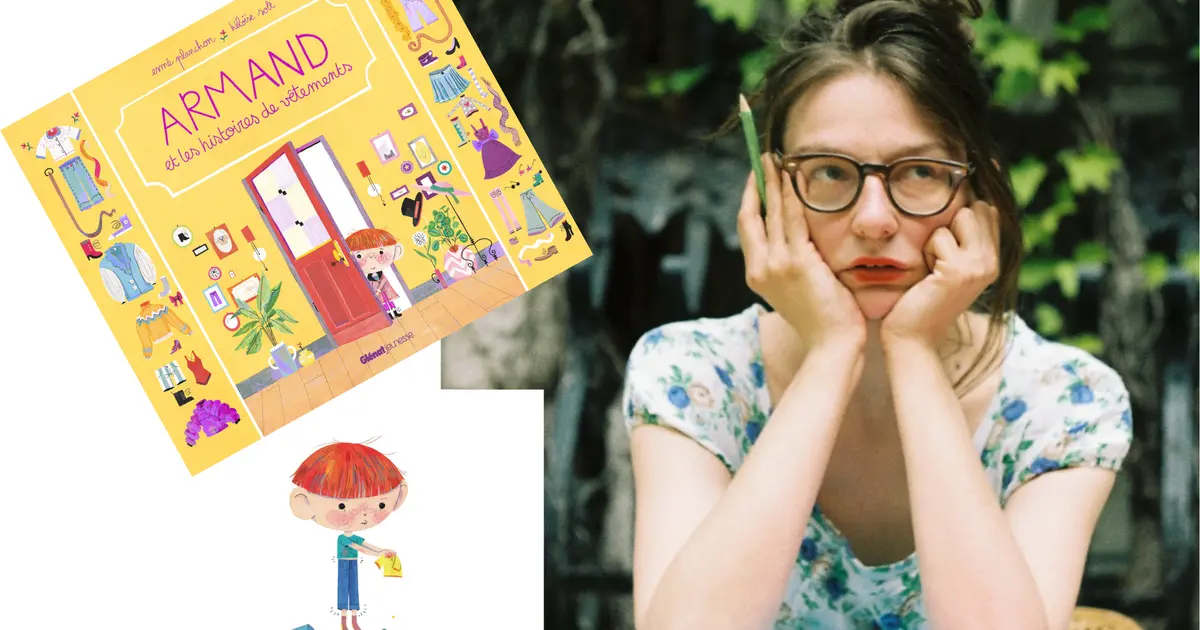 Rencontre avec Esmé Planchon qui signe le texte de "Armand et les histoires de vêtements"
