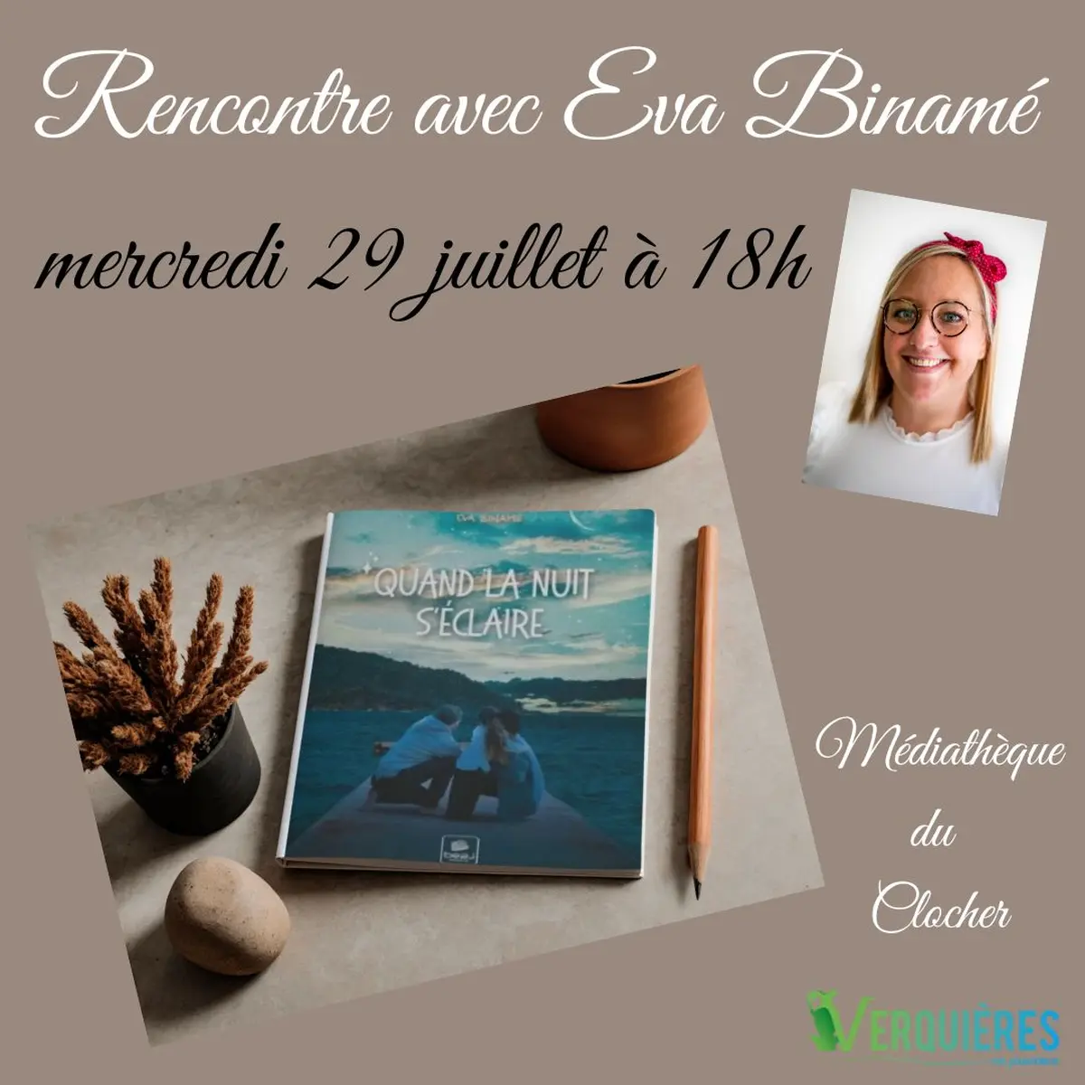 Rencontre avec Eva Binamé