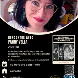 Rencontre avec Fanny Vella, inauguration de l'exposition