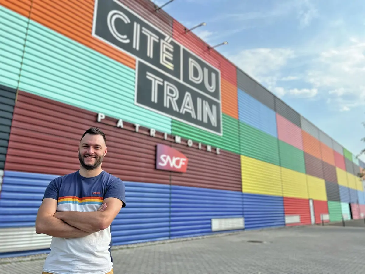 Julien Prodorutti de la Cité du Train