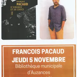 Rencontre avec l'auteur François PACAUD