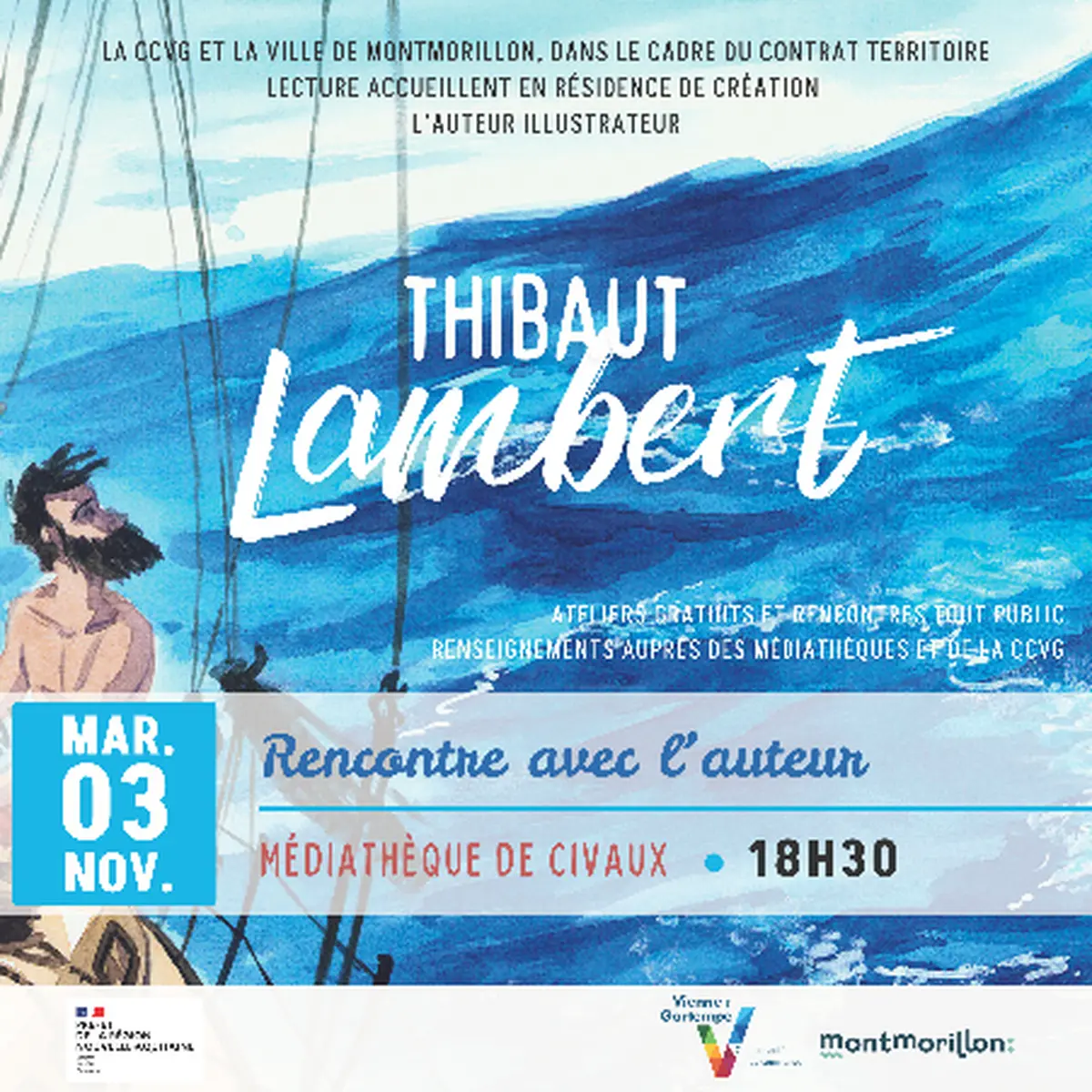 Rencontre avec l'auteur illustrateur Thibault LAMBERT