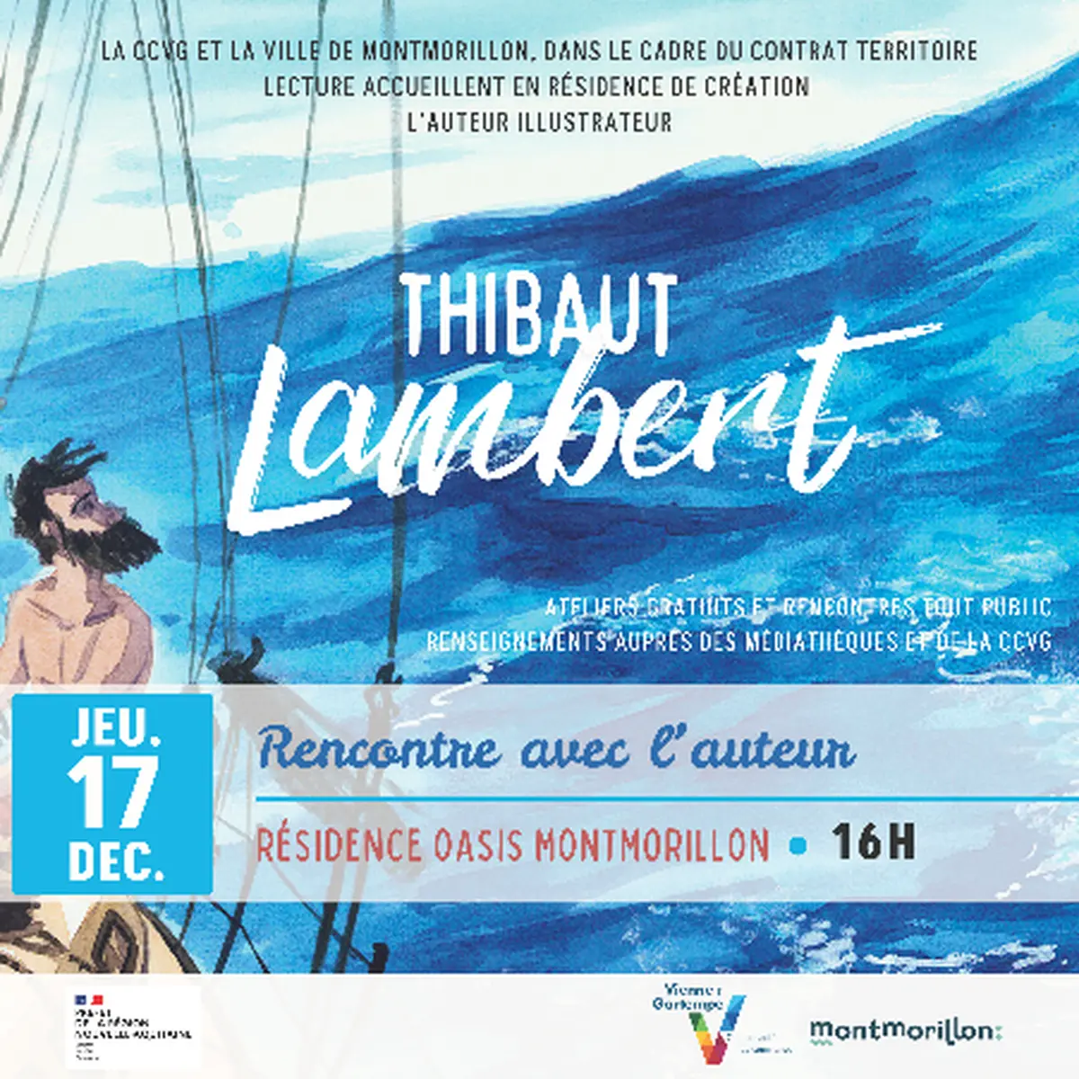 Rencontre avec l'auteur illustrateur Thibaut LAMBERT