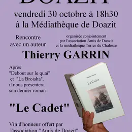 Rencontre avec l'auteur Thierry GARRIN