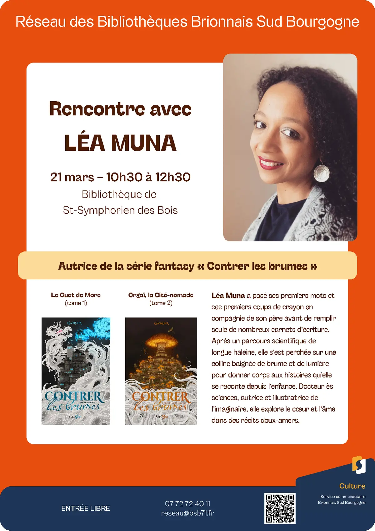 Rencontre avec l’autrice Léa Muna