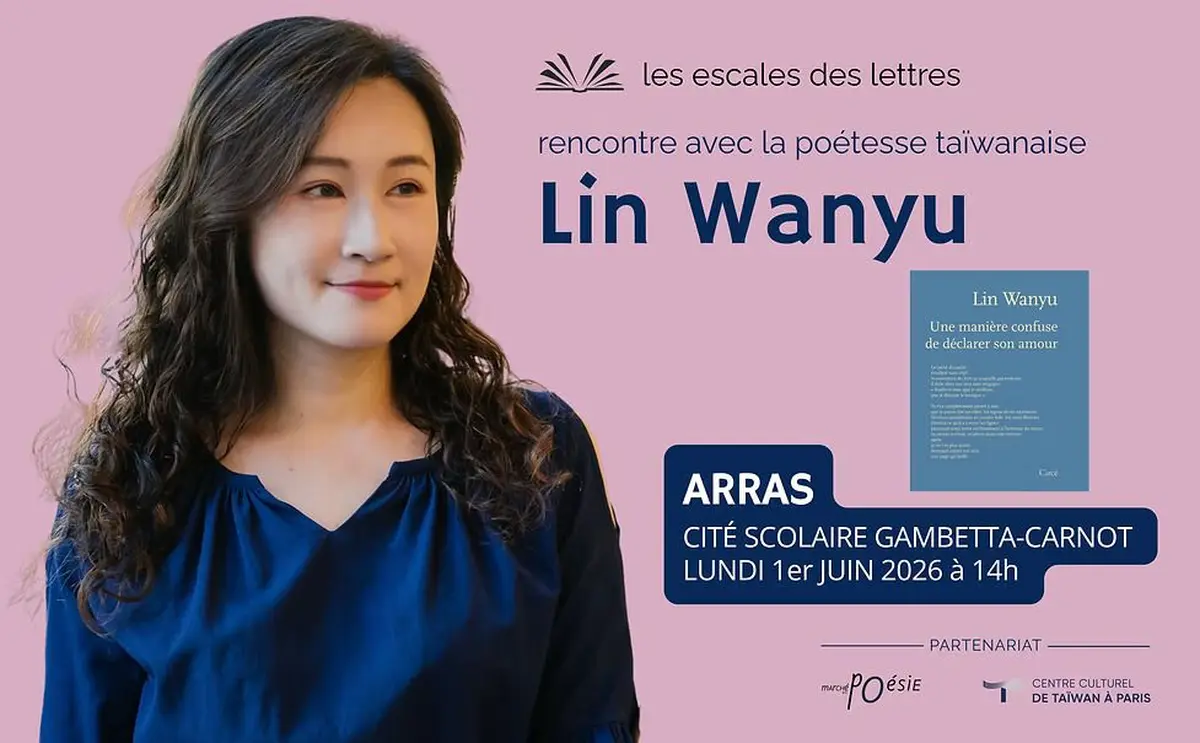 Rencontre avec la poétesse Lin Wanyu à Arras
