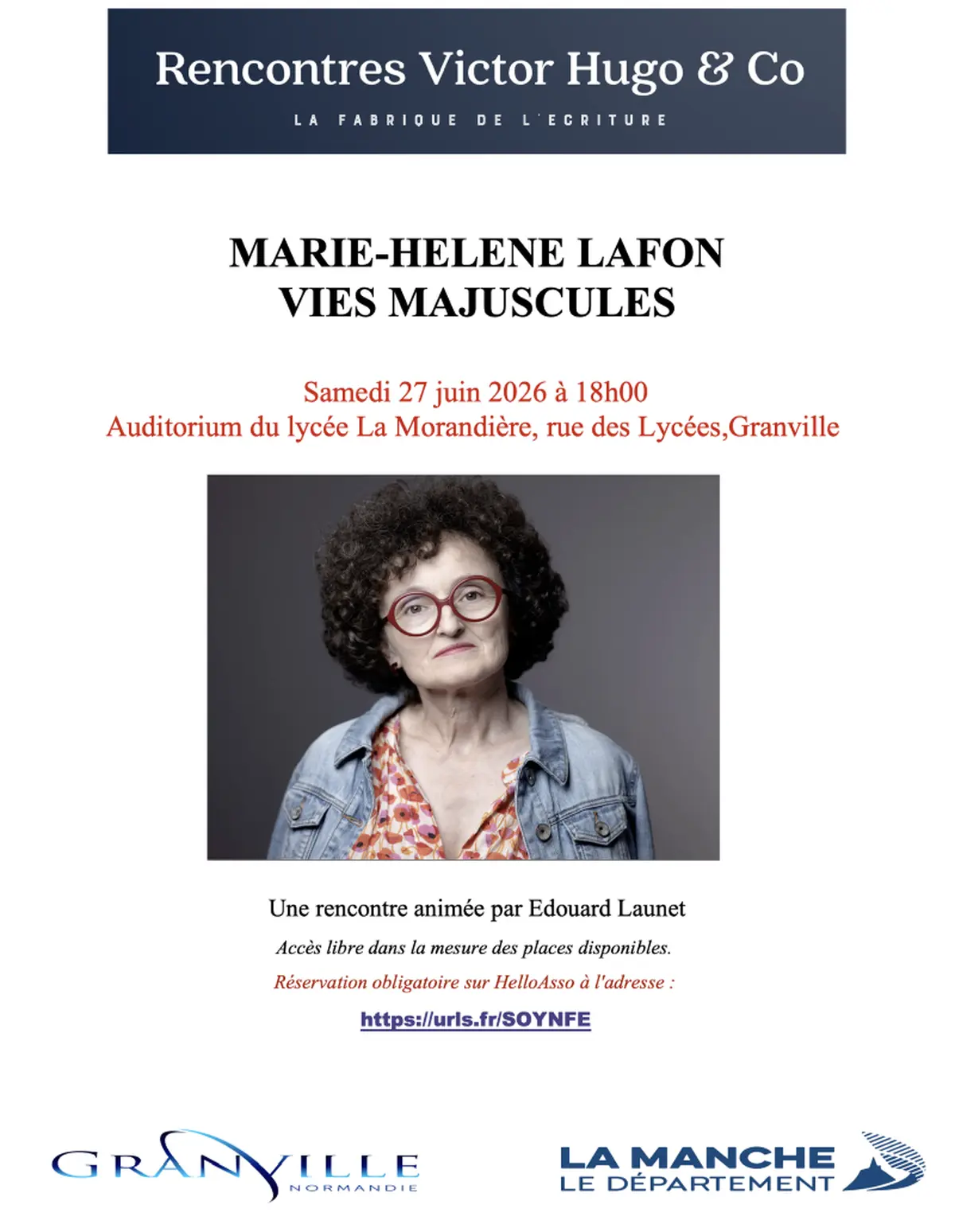 Rencontre avec Marie-Hélène Lafon