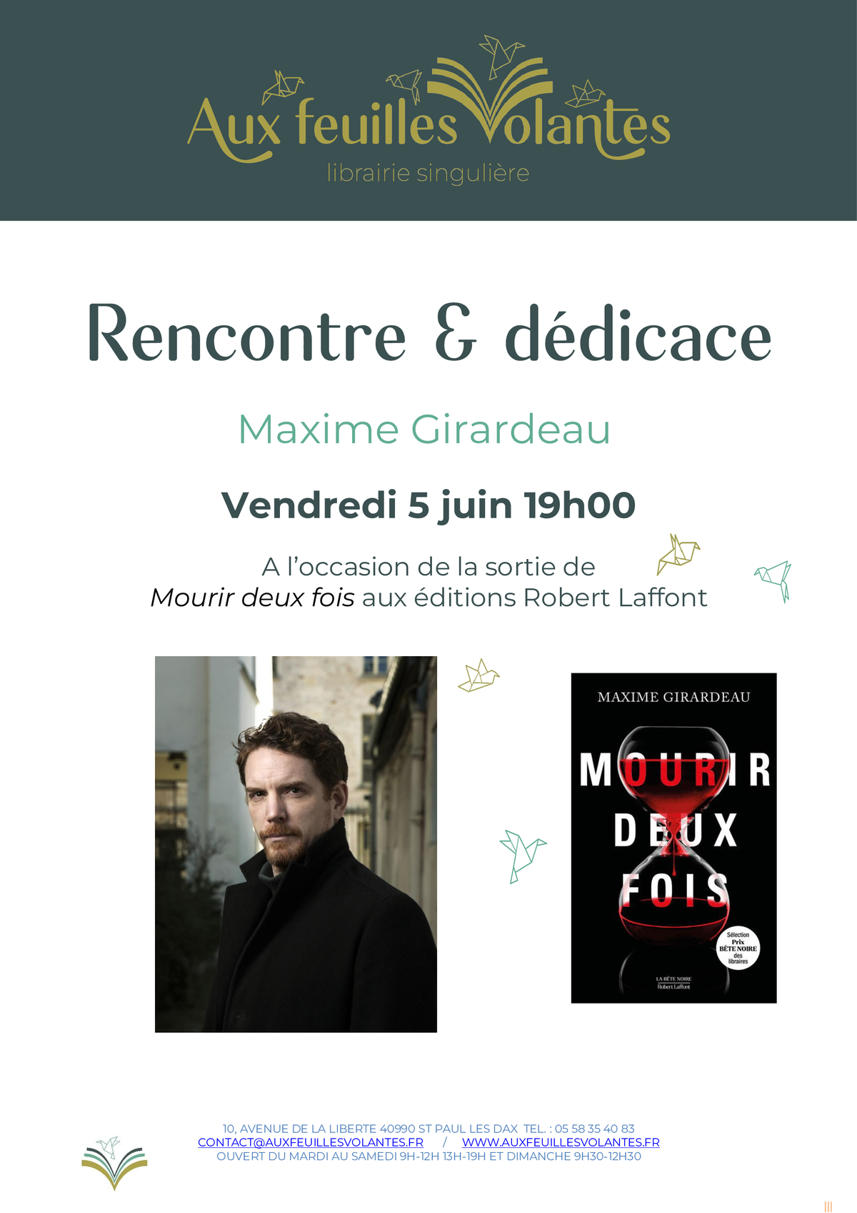 Rencontre avec Maxime Girardeau