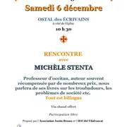 Rencontre avec Michèle Stenta à Saint-Salvadou